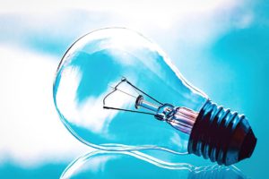 bulb indicating new idea